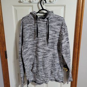 Amnesia Grey Knitted Pullover Sweater Size Large